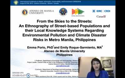 An Ethnography of Street-based Populations and their Local Knowledge Systems Regarding Climate Risks